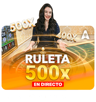 Ruleta 500x en directo