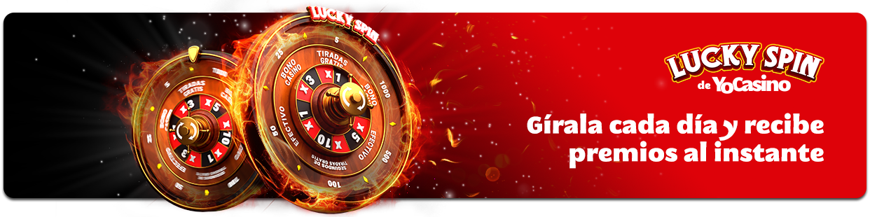 Lucky Spin de YoBingo — Gírala cada día y recibe premios